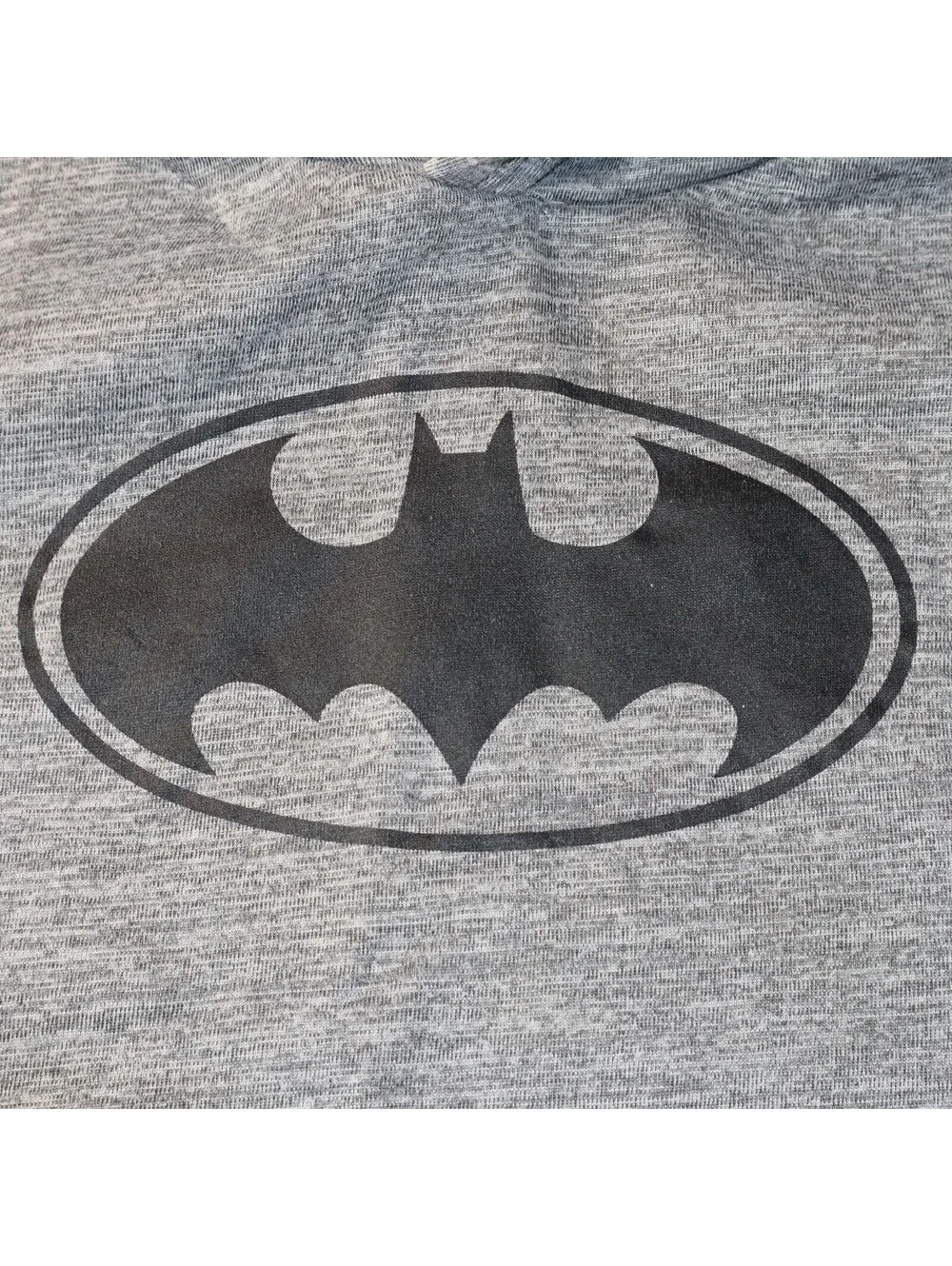 Batman Boys Hoodie Size 6 Gray